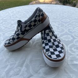 Vans Era Stacked Checkerboard Sneakers 