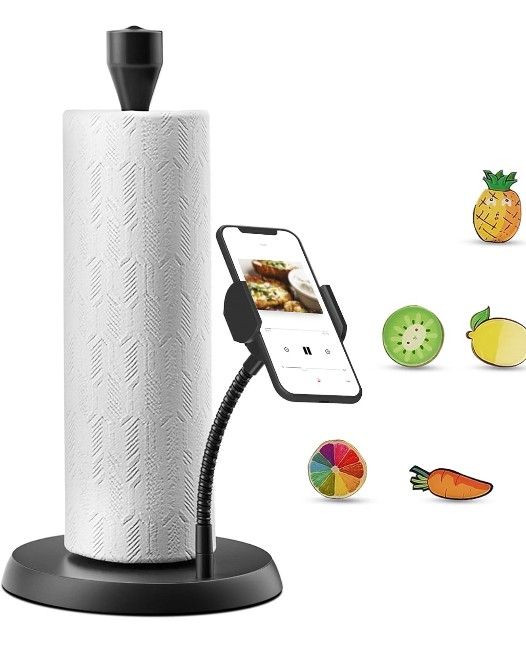 Black Paper Towel Holder Countertop