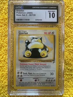 Snorlax Base Set 2