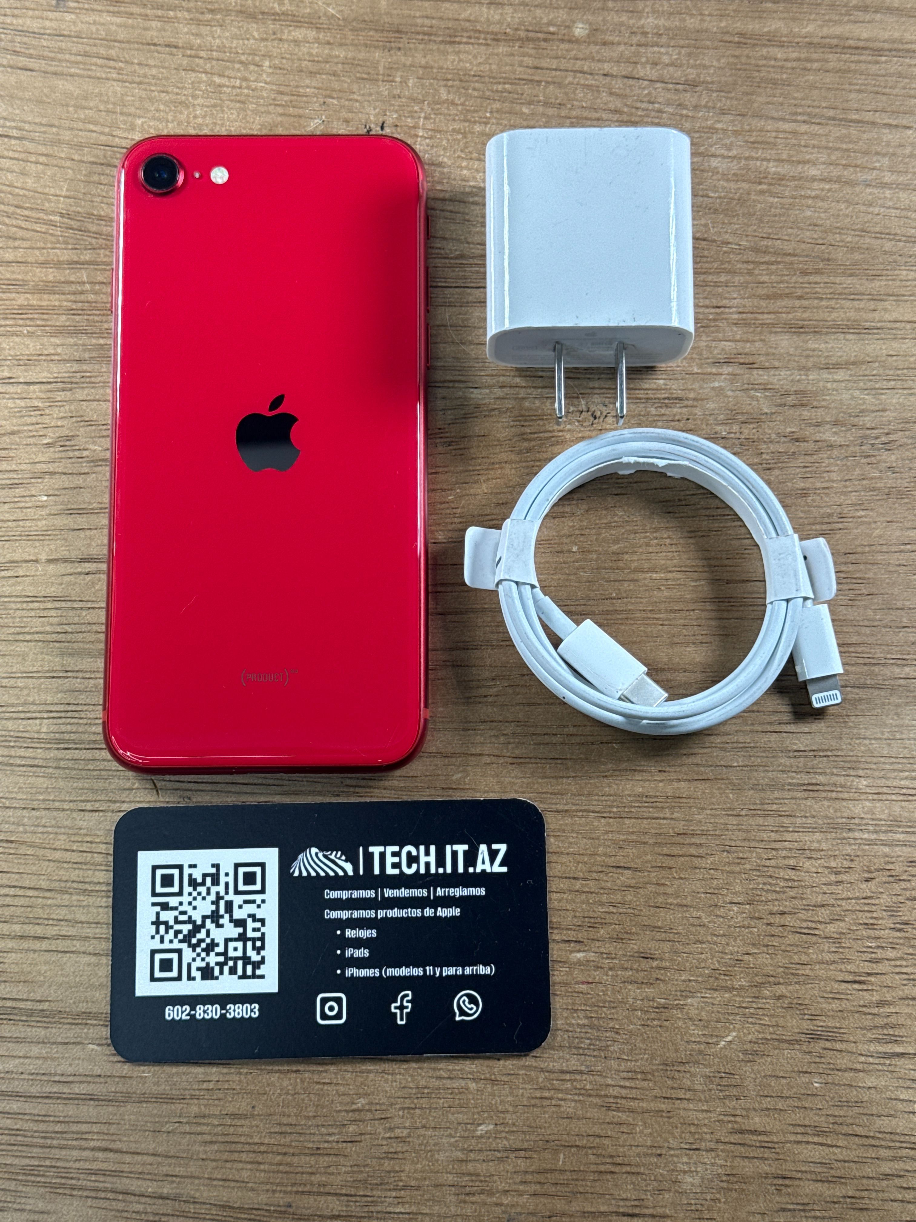 📱 iPhone SE (2nd Gen) | 64GB | Red | Unlocked (Any Carrier)