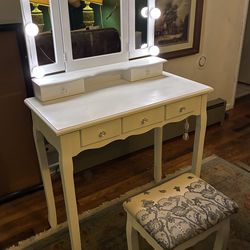 White Vanity