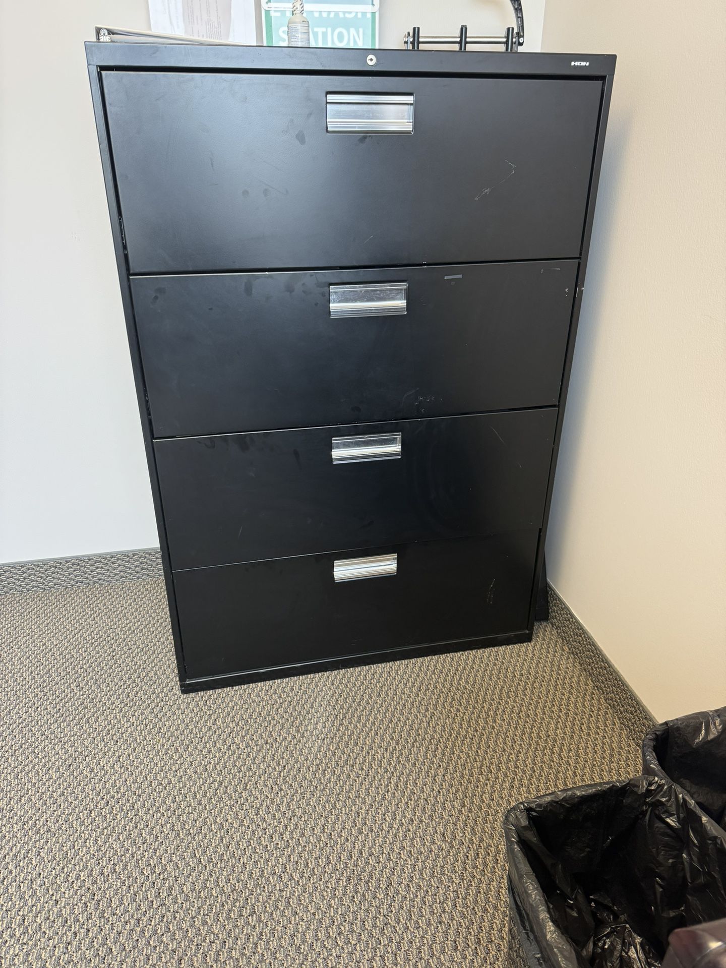Standard Size File Cabinet - No key 