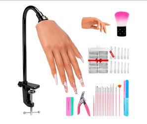 Realistic Silicone Practice Hand for Acrylic Nails, Flex Fingers
Realistic silicone hand: no-glue deep grooves, bendable fingers & clamp. Complete 141