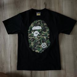 Black Green Camp Bape Tee