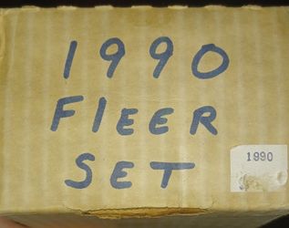 1990 Fleer Set - Baseball Cards