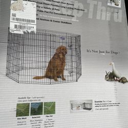 Metal Pet Exercise Pen with Door