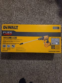 Dewalt Flex Volt 1000 PSI 60V Cordless Pressure Washer