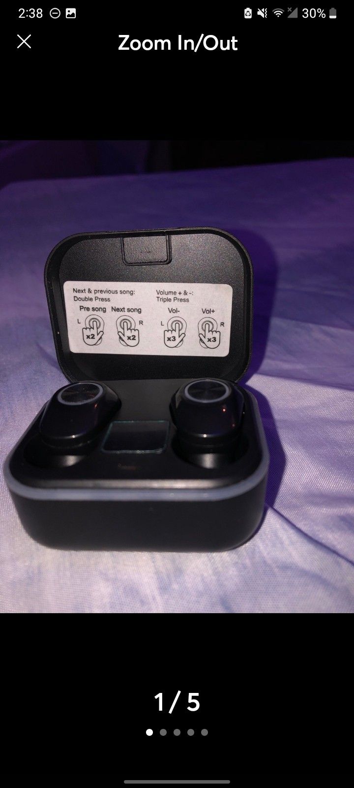 Bluetooth ear buds