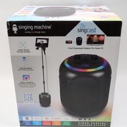 New- Sealed Box- Karaoke Machine- Stand Alone Machine-singing 
