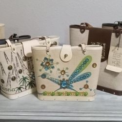 1950S ENID COLLINS BUCKET PURSES