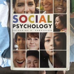 Social Psychology TextBook
