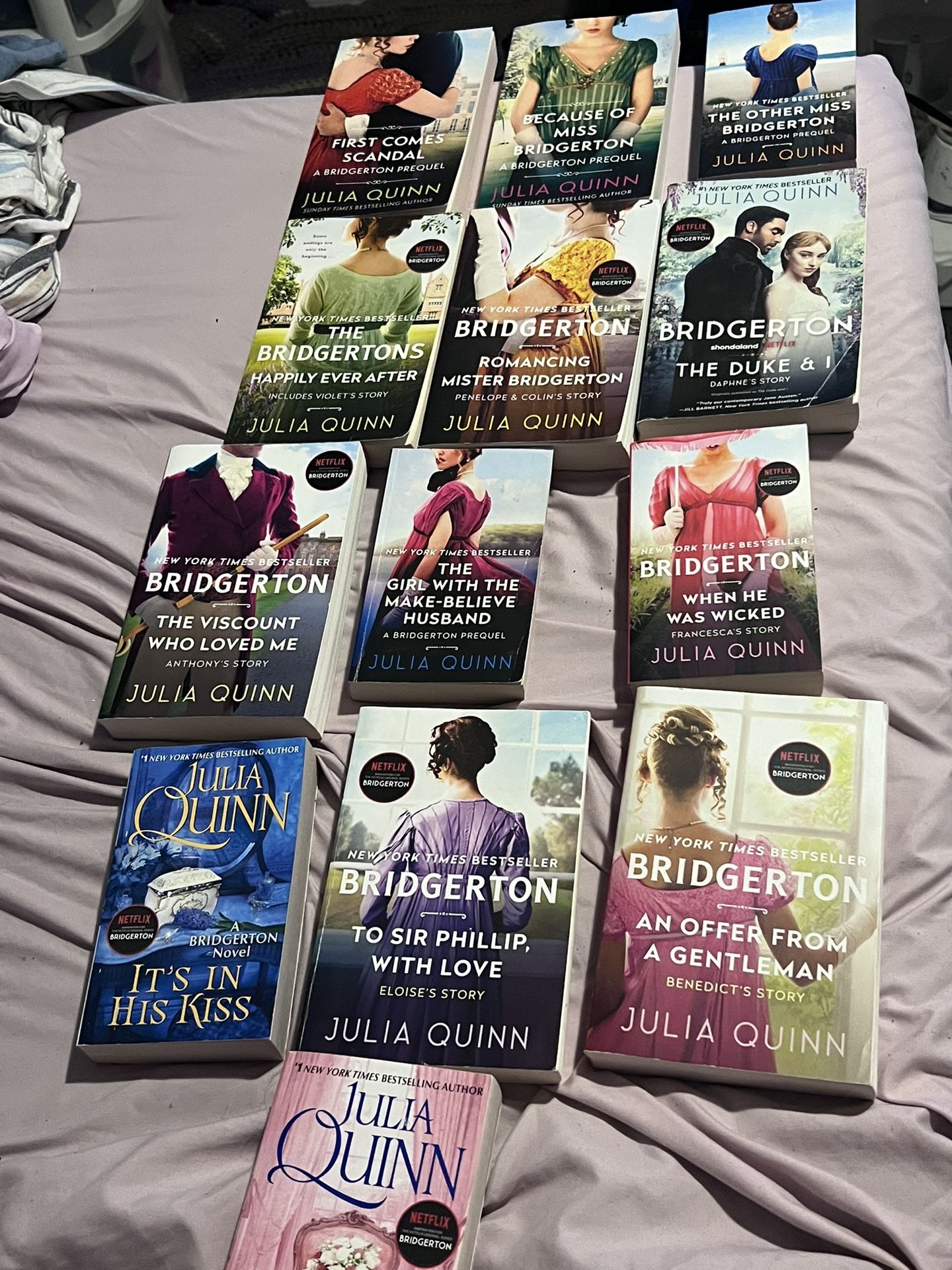 Bridgerton Series Books