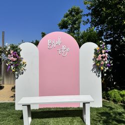 Wood Arch Decoration