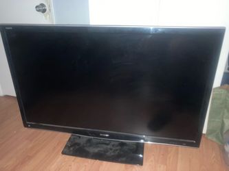 55inch SHARP Flat Screen TV and Remote