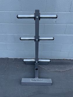 Body Solid 6-Post Olympic Weight Tree and Bar Holder… Home Gym Fitness…. $80 Price is Firm!!!!