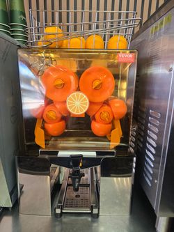 VEVOR Commercial Automatic Orange Juicer Machine