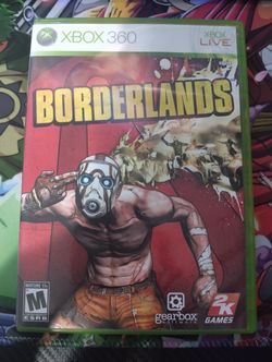 Borderlands Xbox 360 (Read Description)