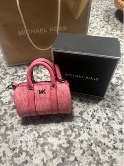 Michael Kors pink micro purse