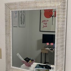 White/Gold Mirror