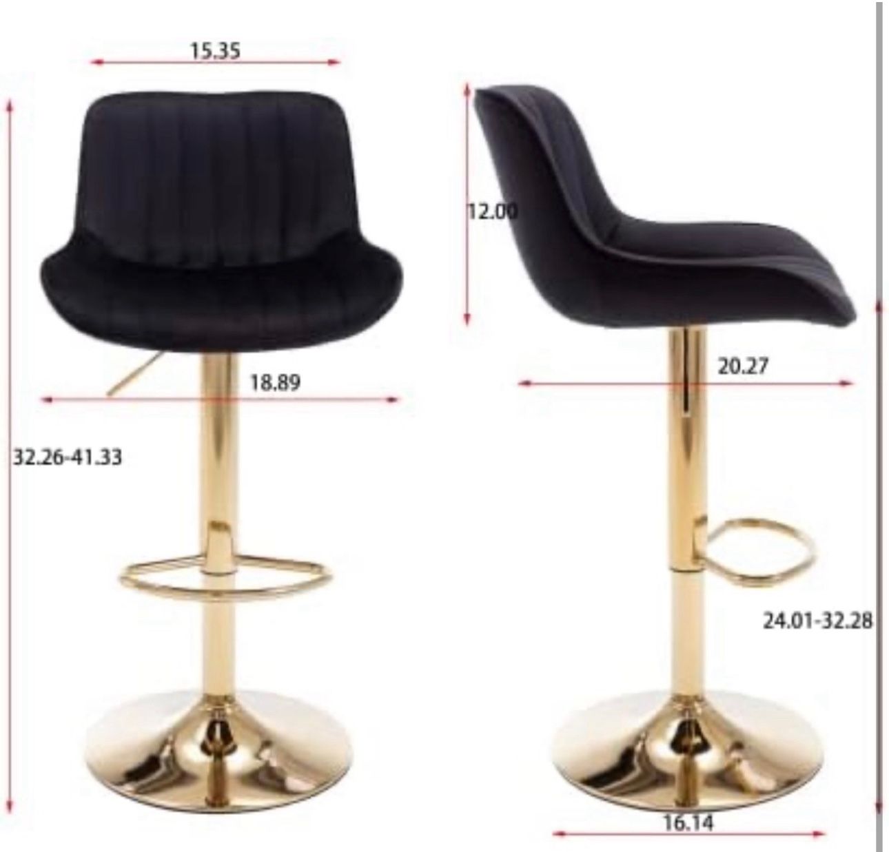 HIGH BAR STOOLS- Packed Boxes