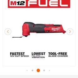 Milwaukee M12 Fuel Multi tool 