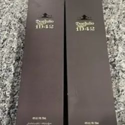 Don Julio 1942 Empty Boxes