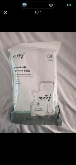 Breast milk baggies