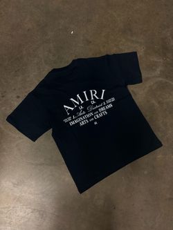 Amiri Arts District Graphic T-Shirt Black