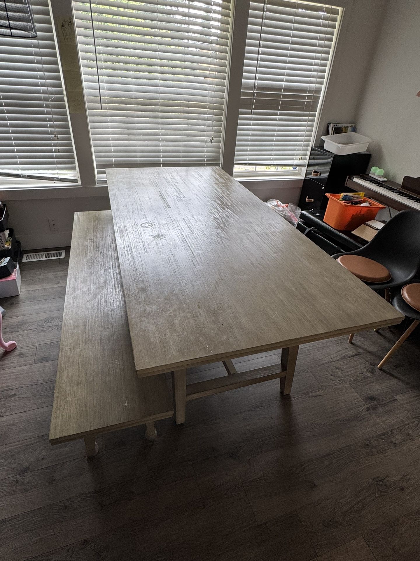 Dining Table And Bench