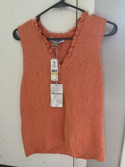 peach Tommy Bahama Tank Top
