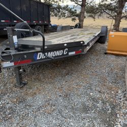 Diamond C Flatbed Trailer 14k Lbs 