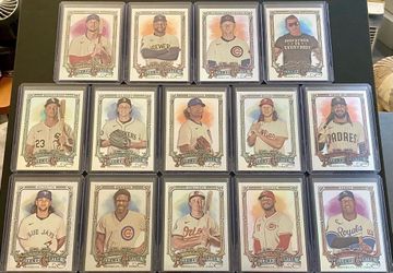 2025 Topps Allen & Ginter Silver Portrait Cards (Lot of 14)