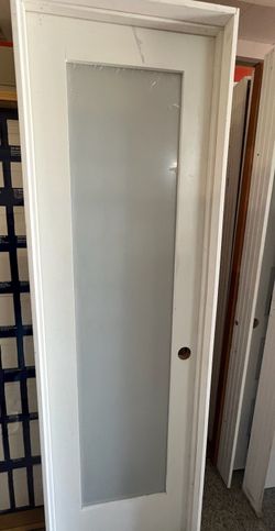 24" FROSTED GLASS PREHUNG