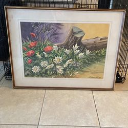 Beautiful painting from 1985 38”x28” 