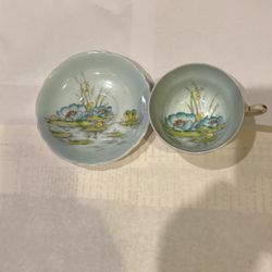 Cup Set Antique Decorative Item 