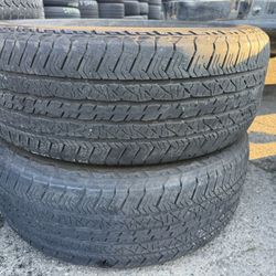 (2) Used Tires 275-60-20 Hankook Free Installation $100