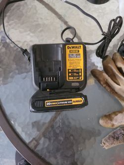 Dewalt charger and battery..(new )
