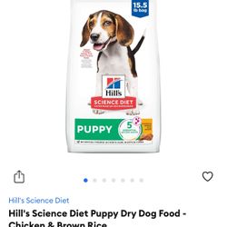 Hill's Science Diet Puppy Dry Dog Food - Chicken & Brown Rice(used)