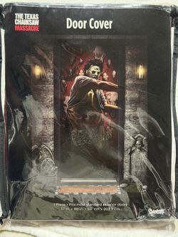 Texas Chainsaw Massacre Leatherface Door Cover (New)