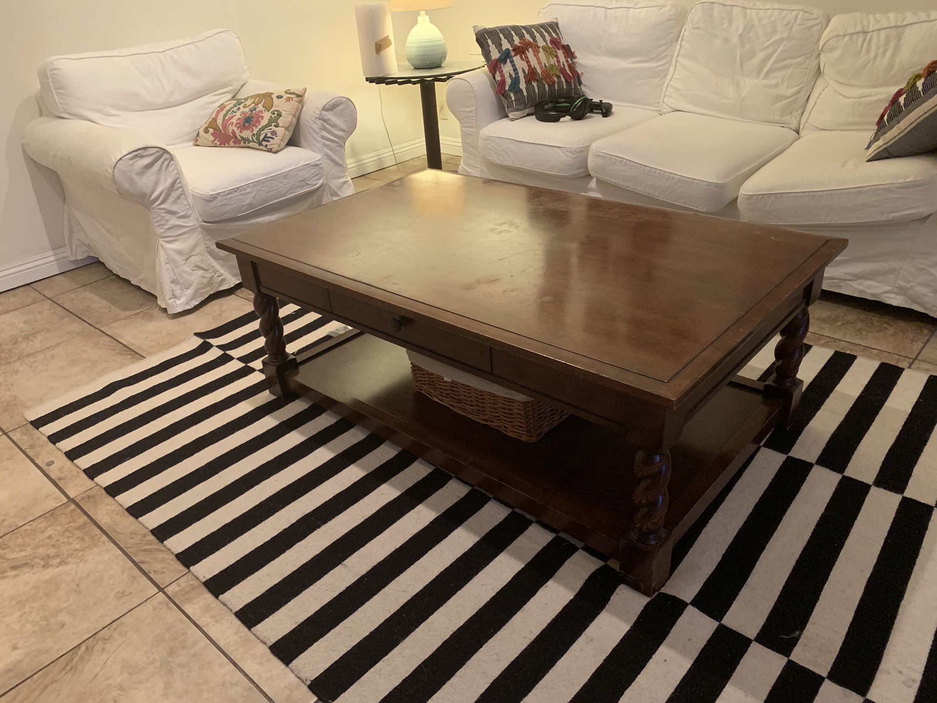 Restoration Hardware coffee table