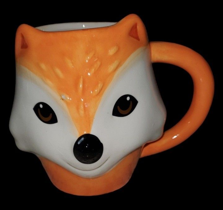 Charming Sly Fox Earthware  Large 17.2 oz.