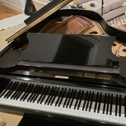 Shafer & Sons SS-60 Parlor Grand Piano (6'1") - Professional Series - Ebony Polish
