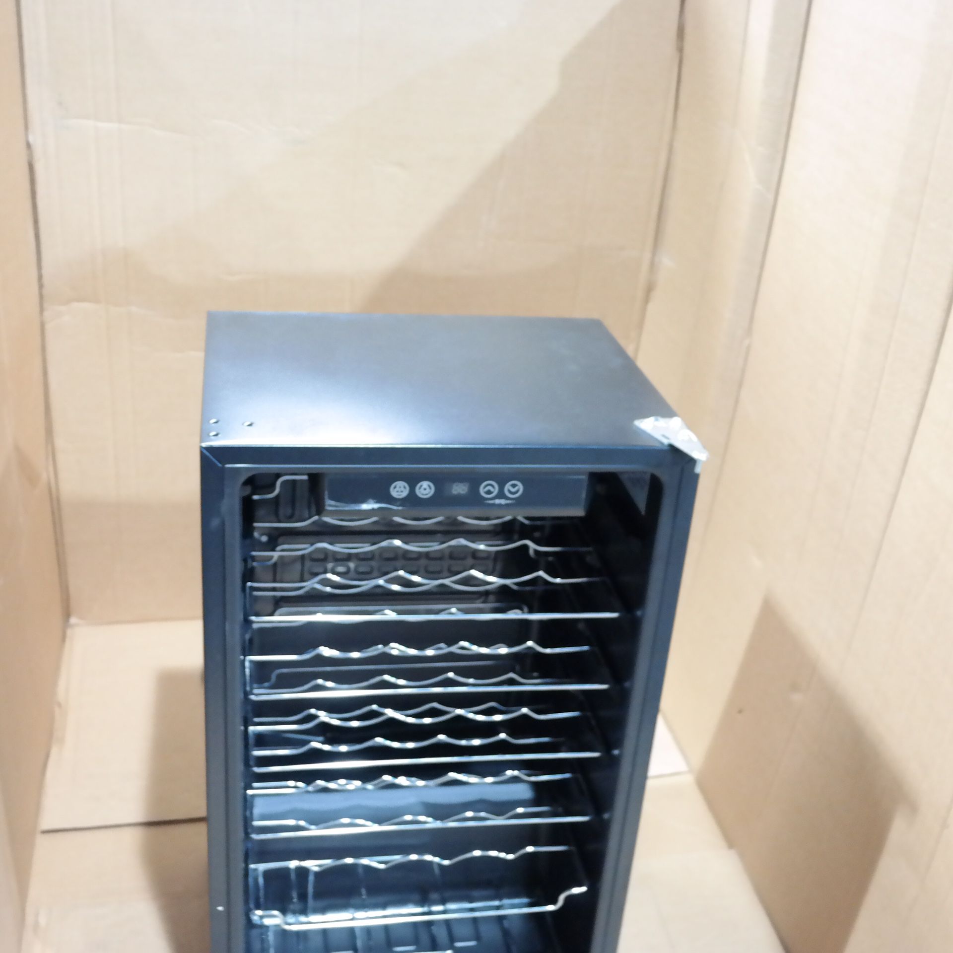 Insignia 29Bottle Wine Cooler Stainless steel (No Door) NSWC29SS9