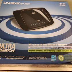 Cisco-Linksys WRT160N Wireless-N Broadband Router

