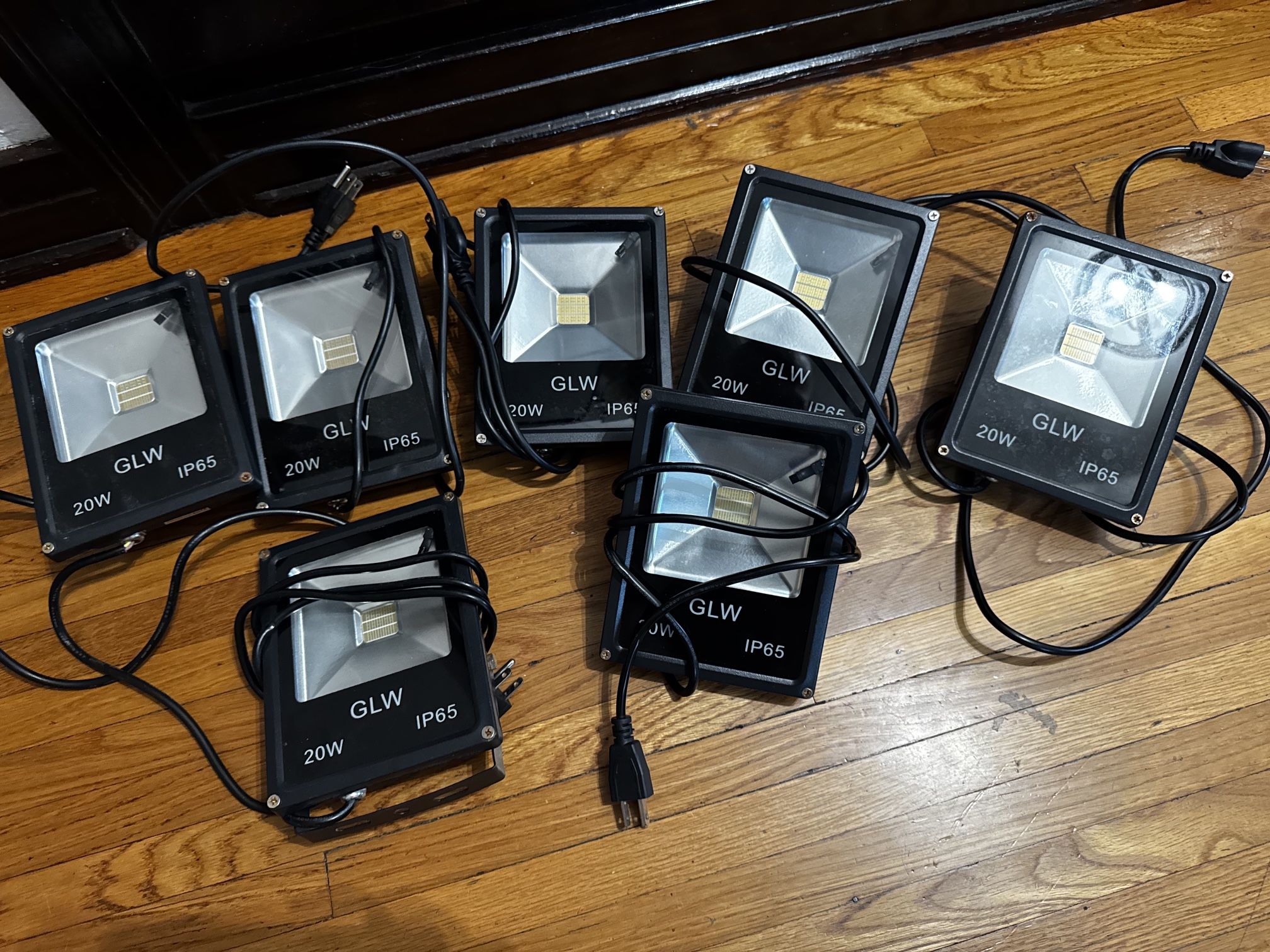 DJ Lights Multicolored (8 Total)