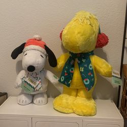 Animated Snoopy And Woodstock 