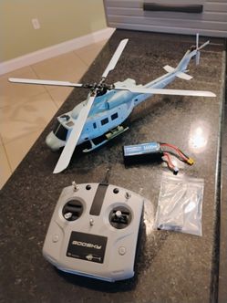 GooSky Huey Venom ready to fly RC helicopter