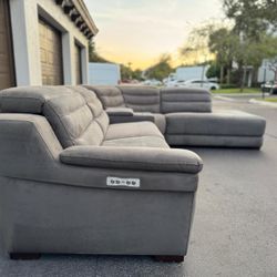 🛋️Sofa/Couch Sectional - Recliners - Gray - Delivery Available 🚛