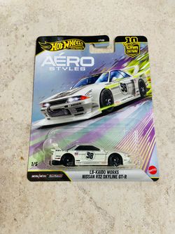 Hot Wheels Aero Styles Nissan Skyline GTR