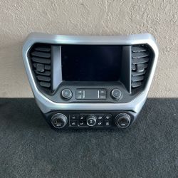 21-23 Gmc Acadia Radio Display Ac Controls 2021 2022 2023